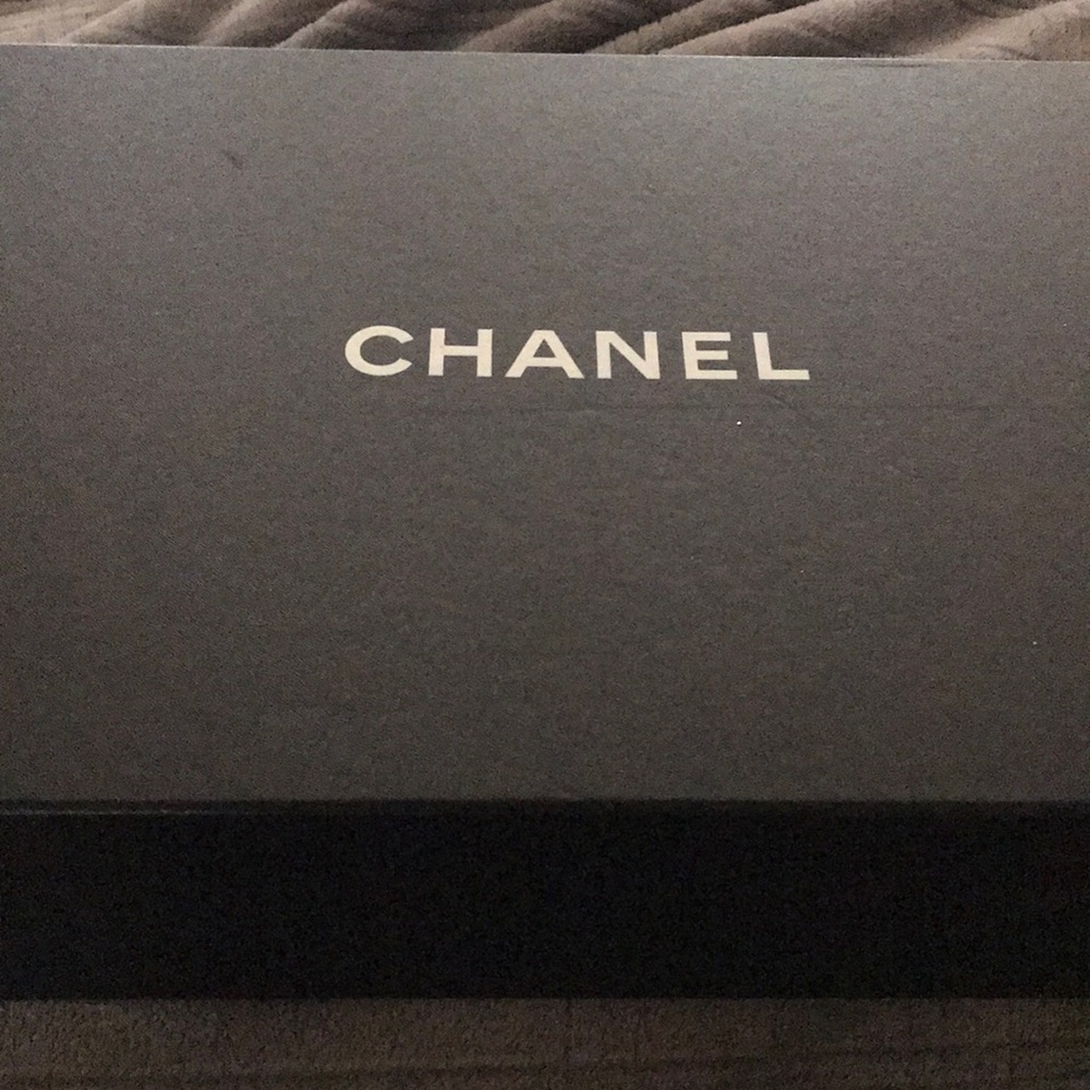 Chanel glitter boots